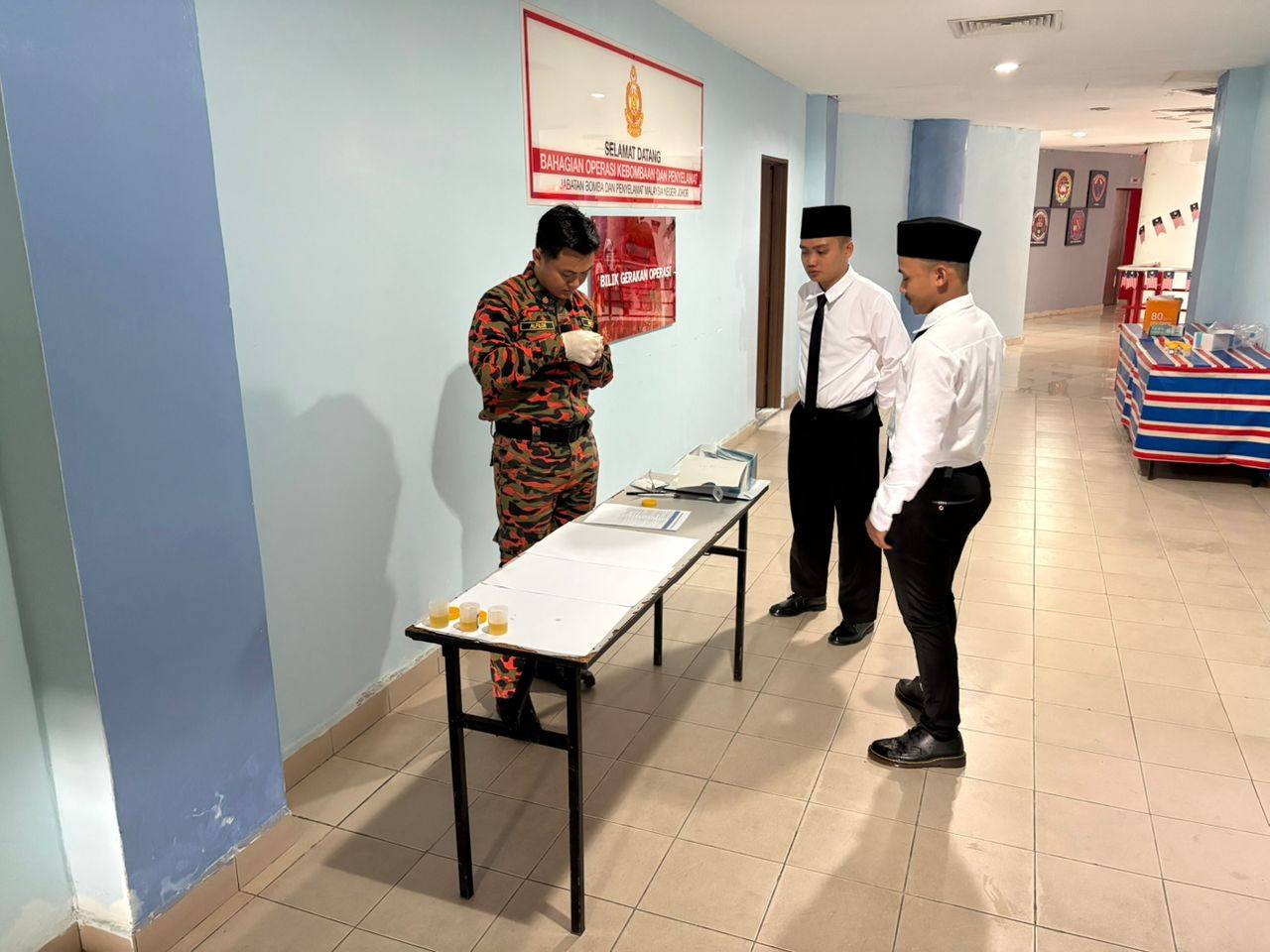 18 PEGAWAI BOMBA BANTUAN BAHARU LAPOR DIRI DI JBPM JOHOR 2