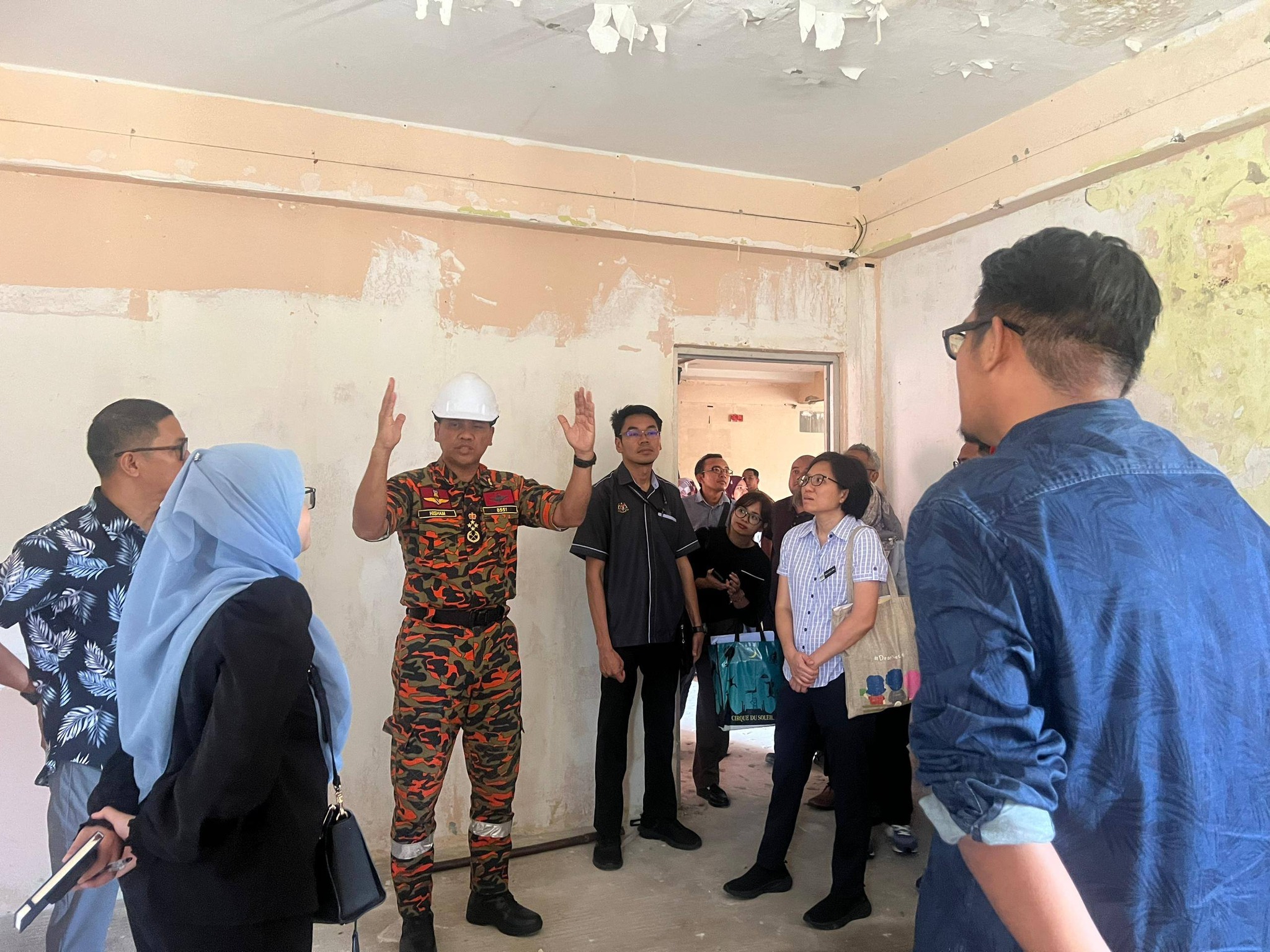 KETUA PENGARAH JBPM TINJAU PROJEK NAIK TARAF BBP LARKIN DAN BBP KLUANG 2