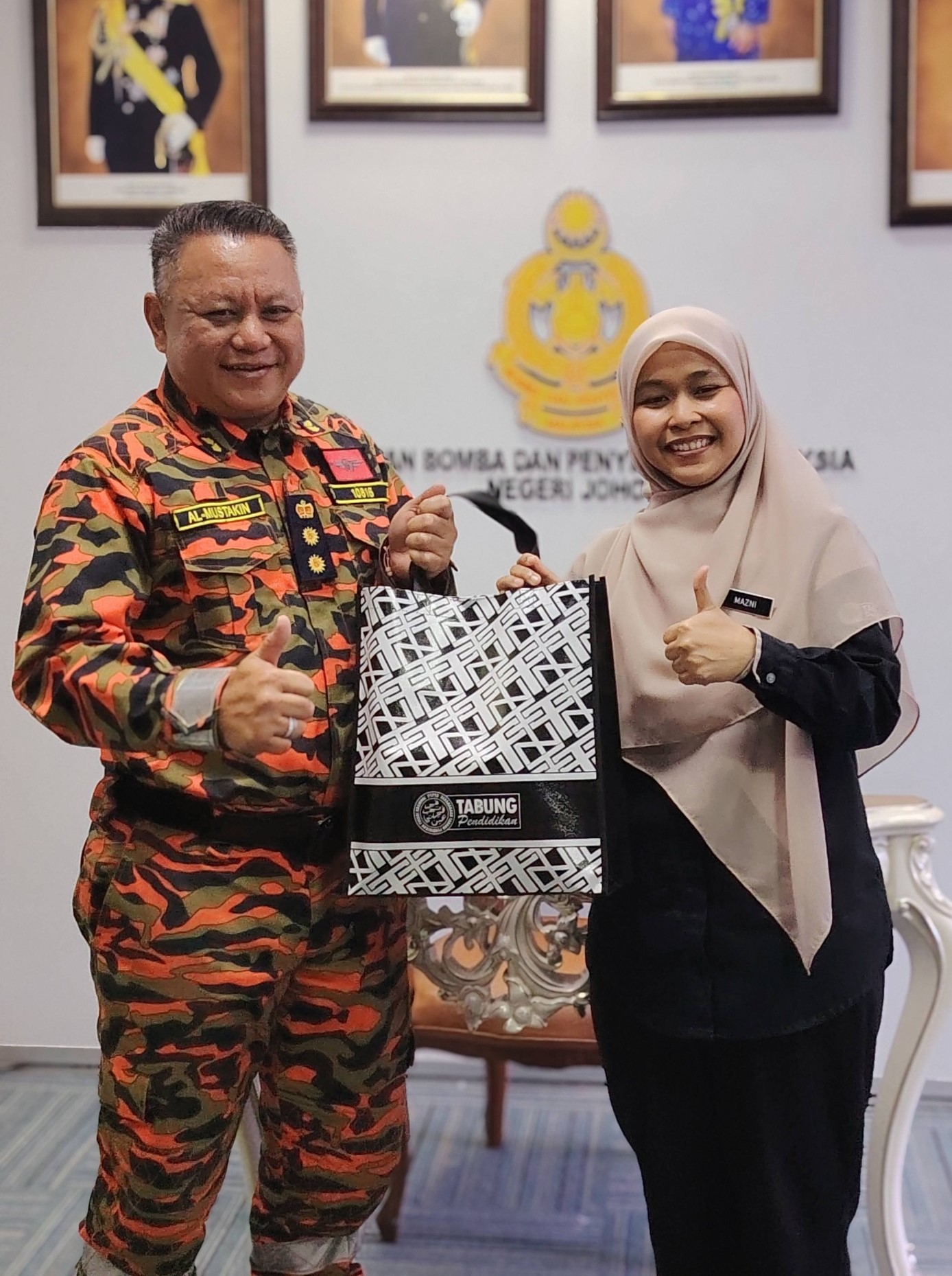 KUNJUNGAN HORMAT PTPTN JOHOR KE JBPM JOHOR PERKUKUH HUBUNGAN STRATEGIK 3