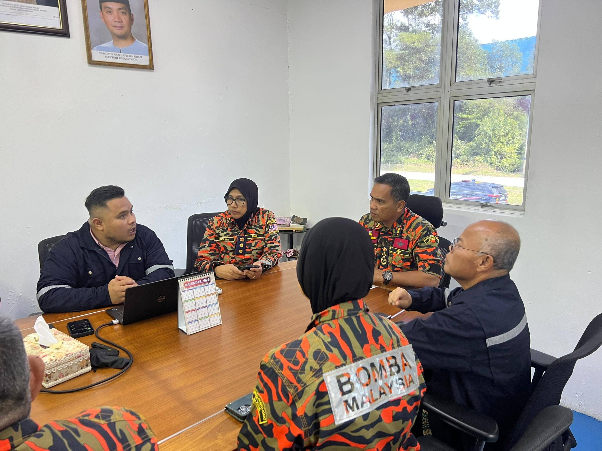 LAWATAN KERJA KETUA PENGARAH JBPM KE KILANG PEMBINAAN FIRE RESCUE BOAT DI SERI ALAM 2