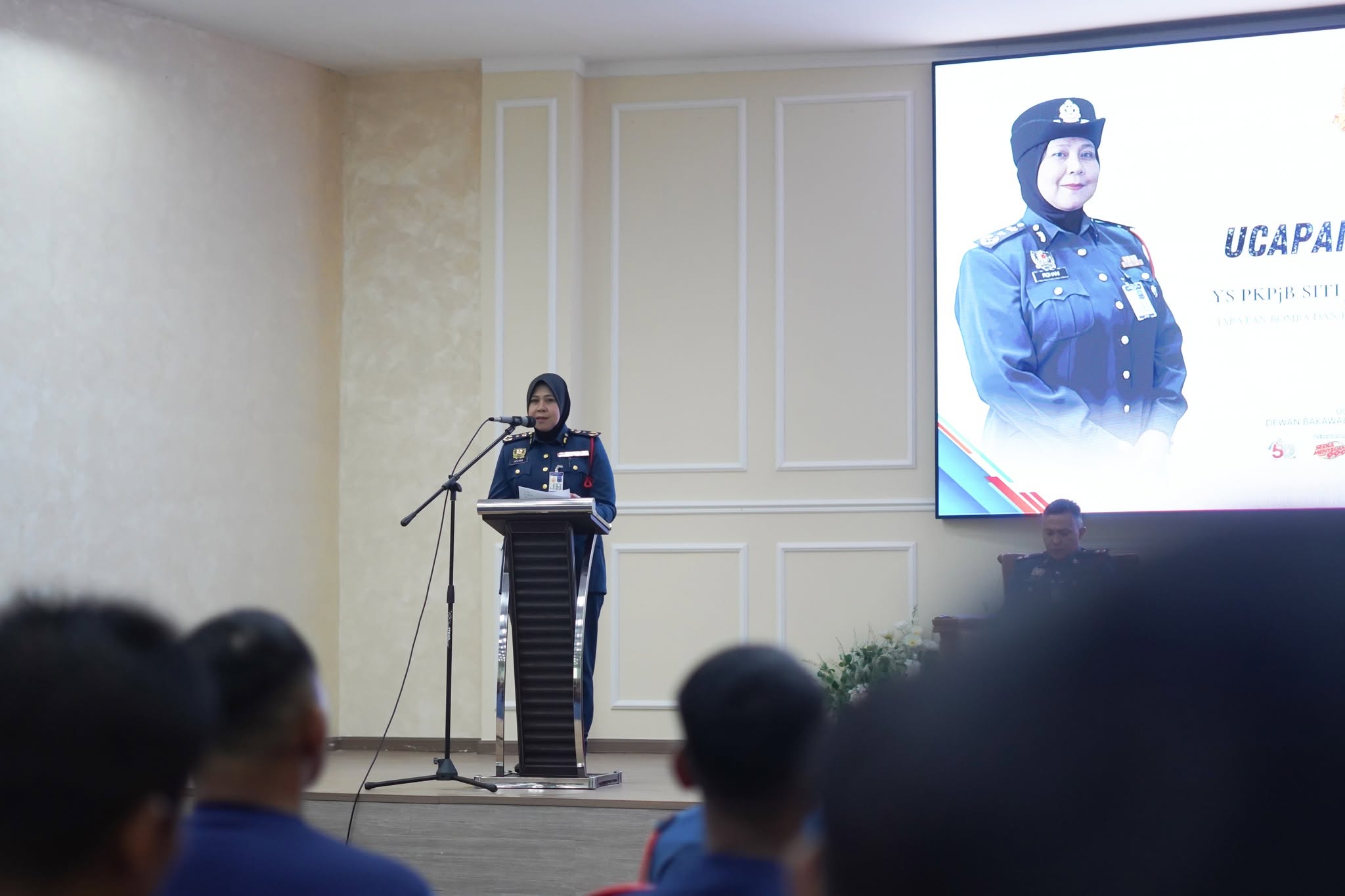 MAJLIS PENYERAHAN BENDERA KONTINJEN PERTANDINGAN KAWAD KECEKAPAN JABATAN BOMBA DAN PENYELAMAT MALAYSIA. 2