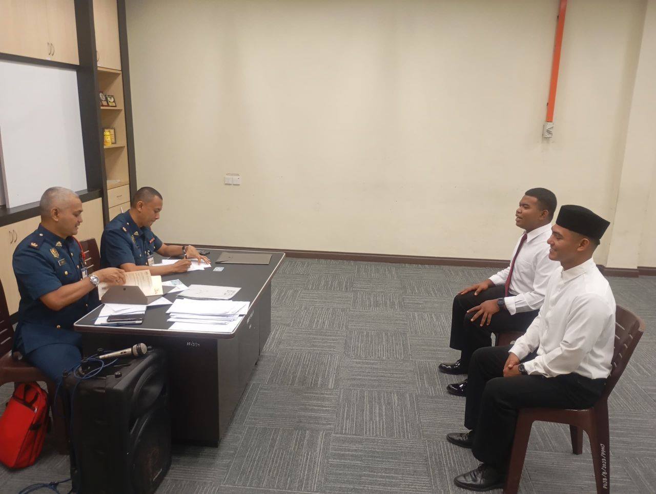 PEMILIHAN PEGAWAI BOMBA BANTUAN DI BBP SKUDAI TARIK MINAT 32 CALON 2