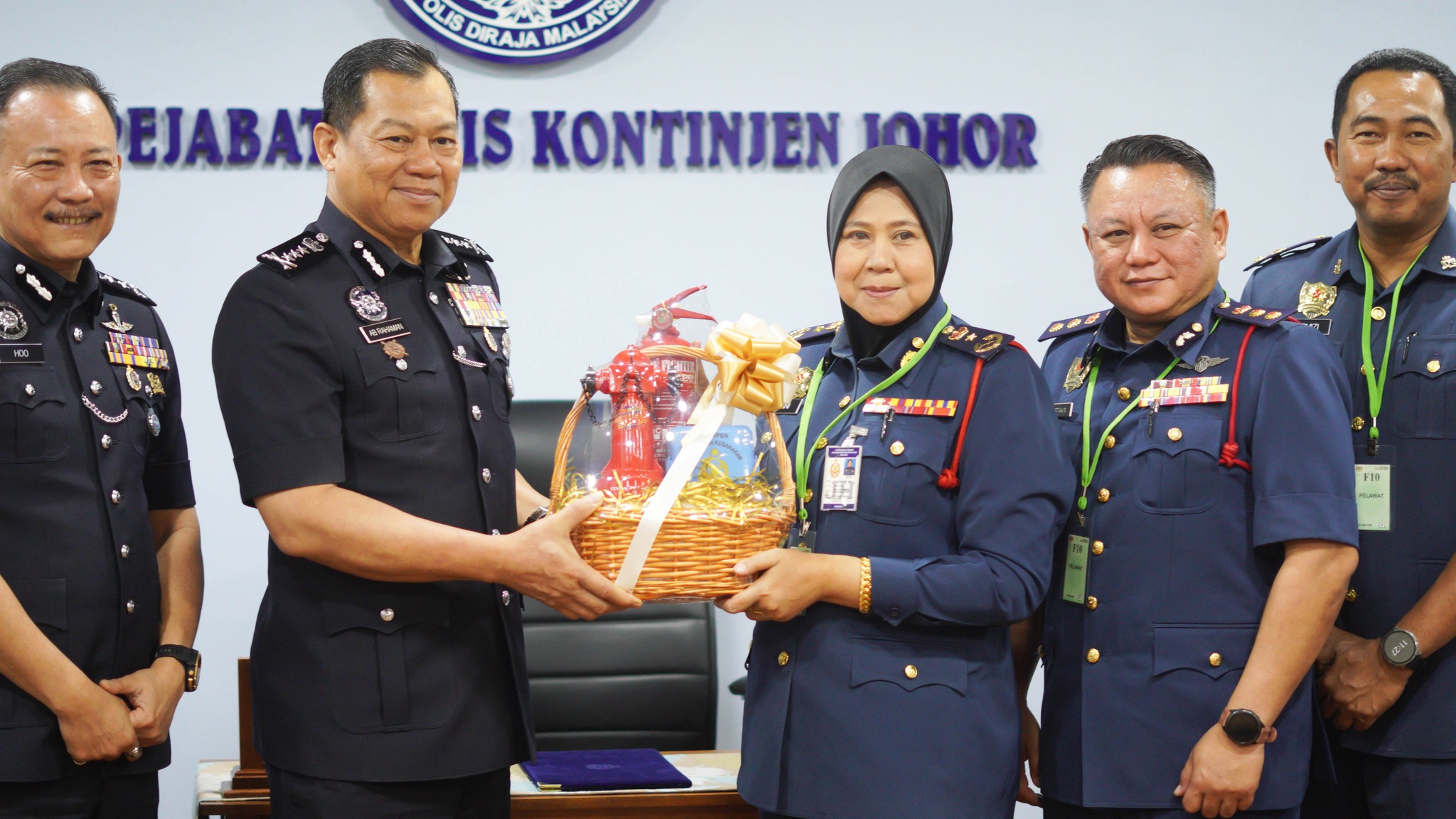 PENGARAH JBPM JOHOR ADAKAN KUNJUNGAN HORMAT KE JABATAN PENERANGAN NEGERI JOHOR 3