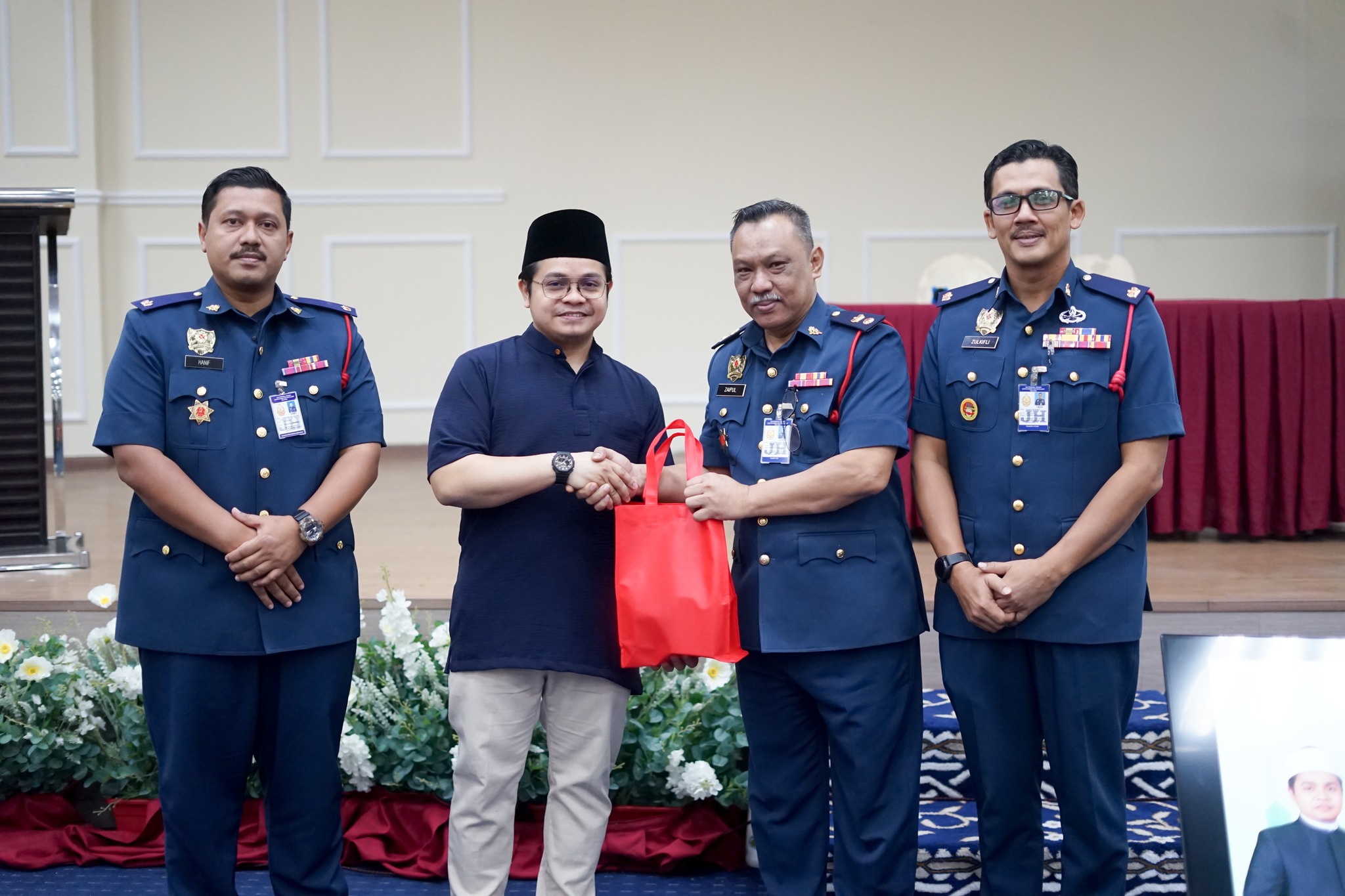 PROGRAM CERAMAH KEMBARA TAZKIRAH RAMADAN KERJASAMA YADIM PERINGKAT IBU PEJABAT JBPM NEGERI JOHOR 3