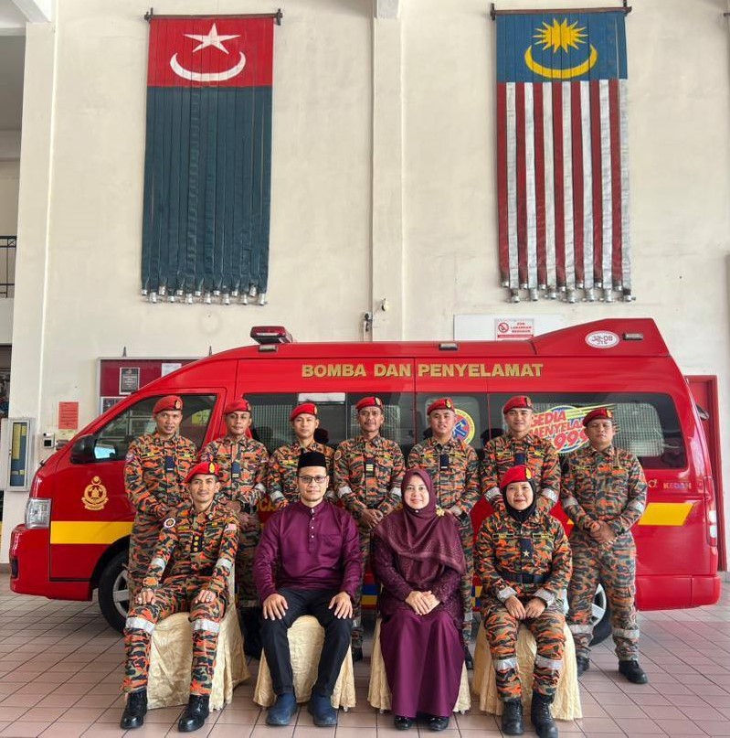 PROGRAM MUNJUNG AIDILFITRI JBPM JOHOR 2026 SANTUNI ANGGOTA BBP PENGGARAM 3