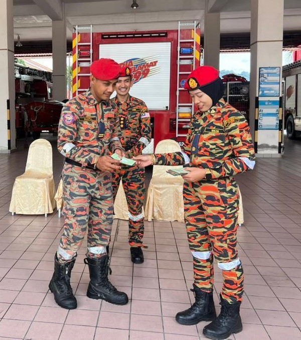 PROGRAM MUNJUNG AIDILFITRI JBPM JOHOR 2026 SANTUNI WARGA BBP PENGGARAM 2