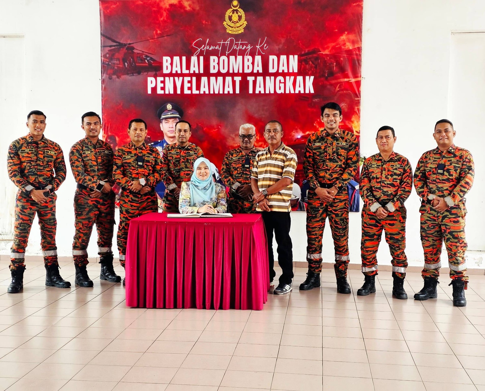 PROGRAM MUNJUNG AIDILFITRI JBPM JOHOR 2026 SANTUNI WARGA BBP TANGKAK 2