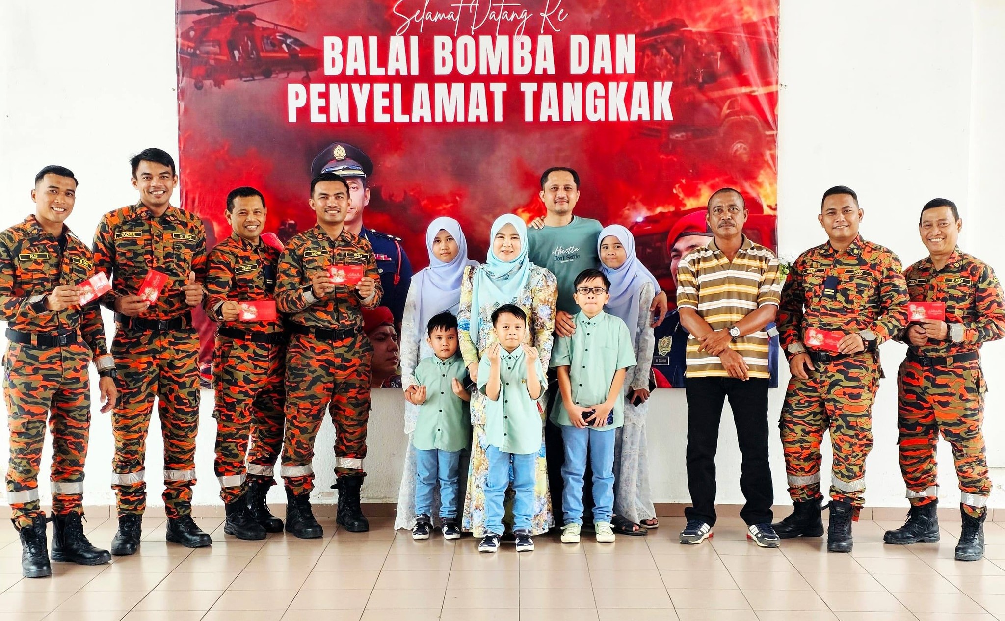 PROGRAM MUNJUNG AIDILFITRI JBPM JOHOR 2026 SANTUNI WARGA BBP TANGKAK 3
