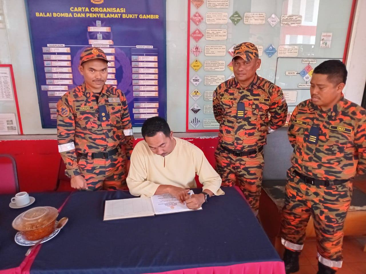PROGRAM MUNJUNG AIDILFITRI PENGURUSAN TERTINGGI JBPM JOHOR 2026 MERIAHKAN BBP BUKIT GAMBIR 1