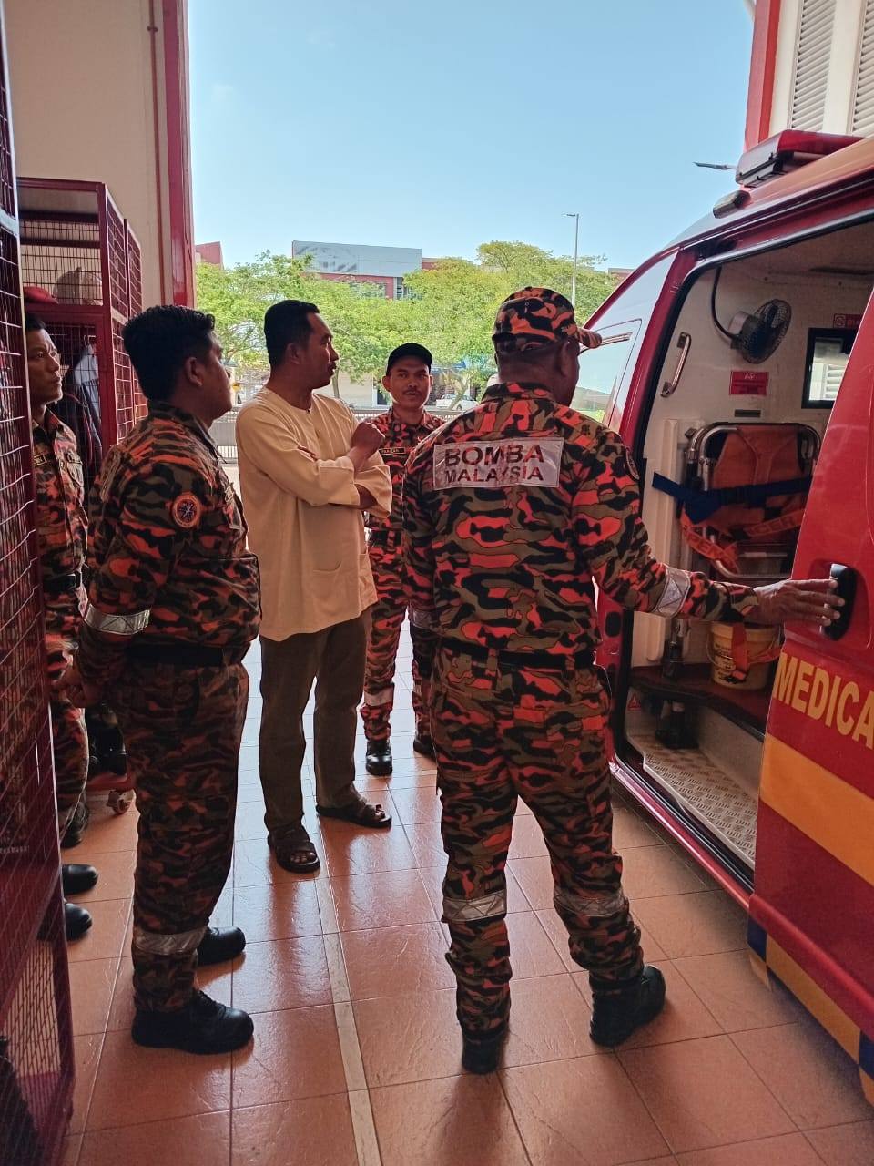 PROGRAM MUNJUNG AIDILFITRI PENGURUSAN TERTINGGI JBPM JOHOR 2026 MERIAHKAN BBP BUKIT GAMBIR 2