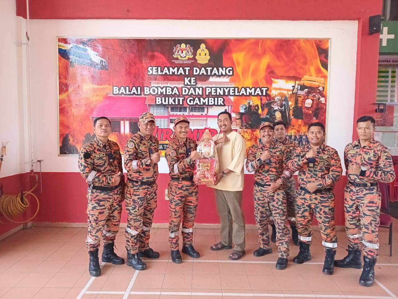 PROGRAM MUNJUNG AIDILFITRI PENGURUSAN TERTINGGI JBPM JOHOR 2026 MERIAHKAN BBP BUKIT GAMBIR 3
