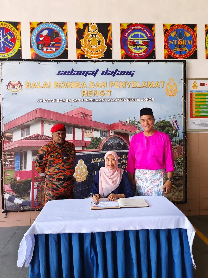 PROGRAM MUNJUNG AIDILFITRI PENGURUSAN TERTINGGI JBPM JOHOR 2026 MERIAHKAN BBP RENGIT 1