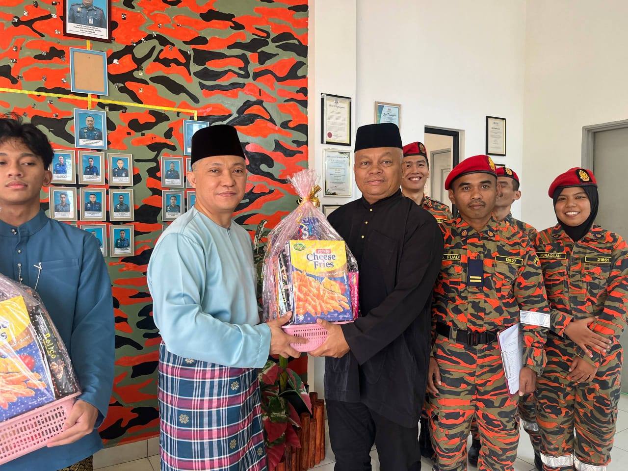 PROGRAM MUNJUNG AIDILFITRI PENGURUSAN TERTINGGI JBPM JOHOR 2026 SANTUNI WARGA BBP PAGOH 2