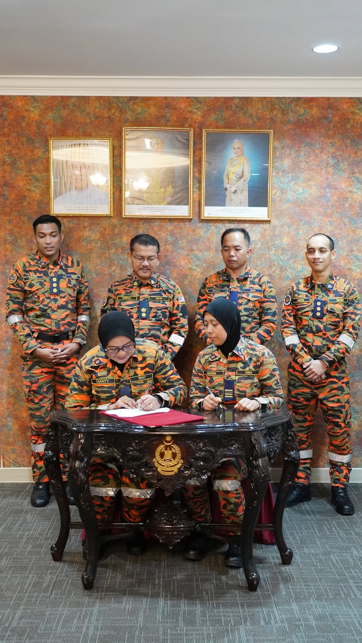 Majlis Serah Tugas Ketua Balai Balai Bomba dan Penyelamat BBP Presint 14 1