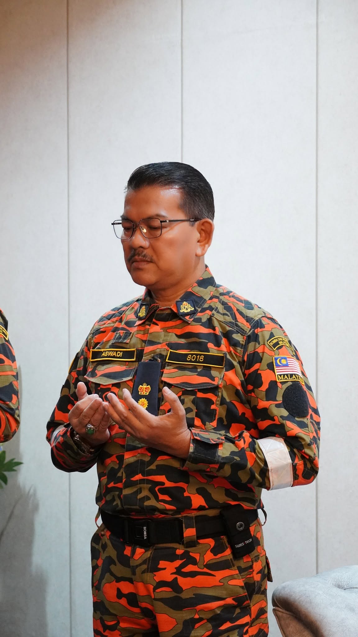 Majlis Serah Tugas Ketua Balai Balai Bomba dan Penyelamat BBP Presint 14 2