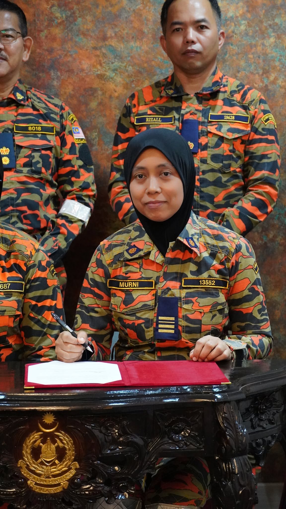 Majlis Serah Tugas Ketua Balai Balai Bomba dan Penyelamat BBP Presint 14 3