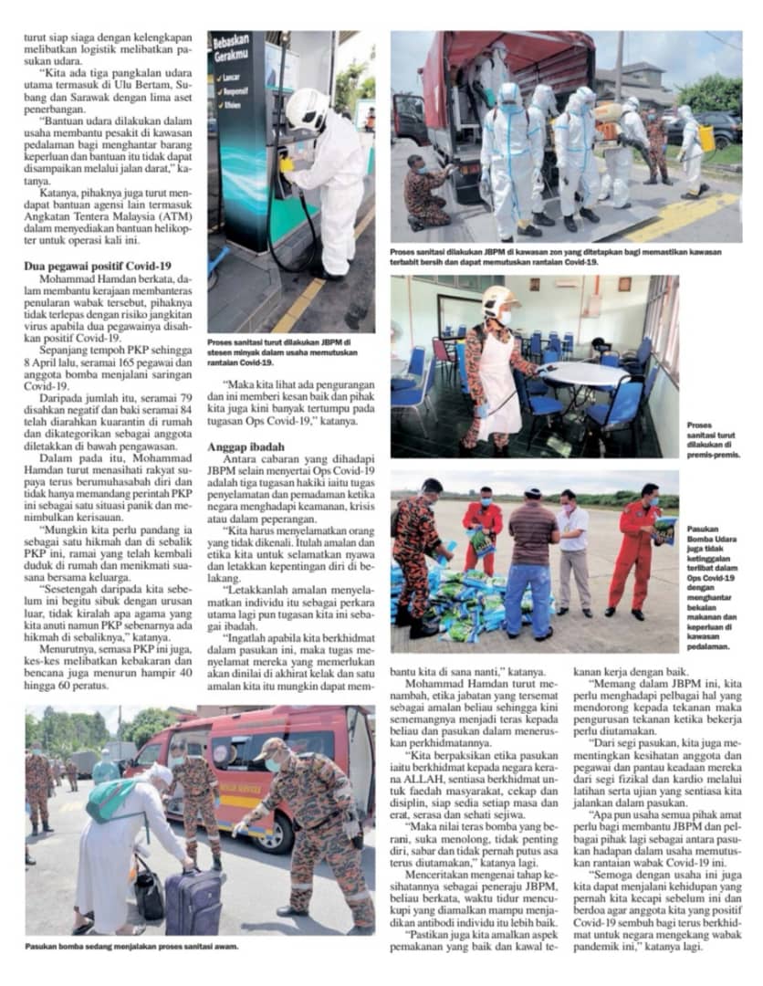 Keratan Akhbar Sinar Harian