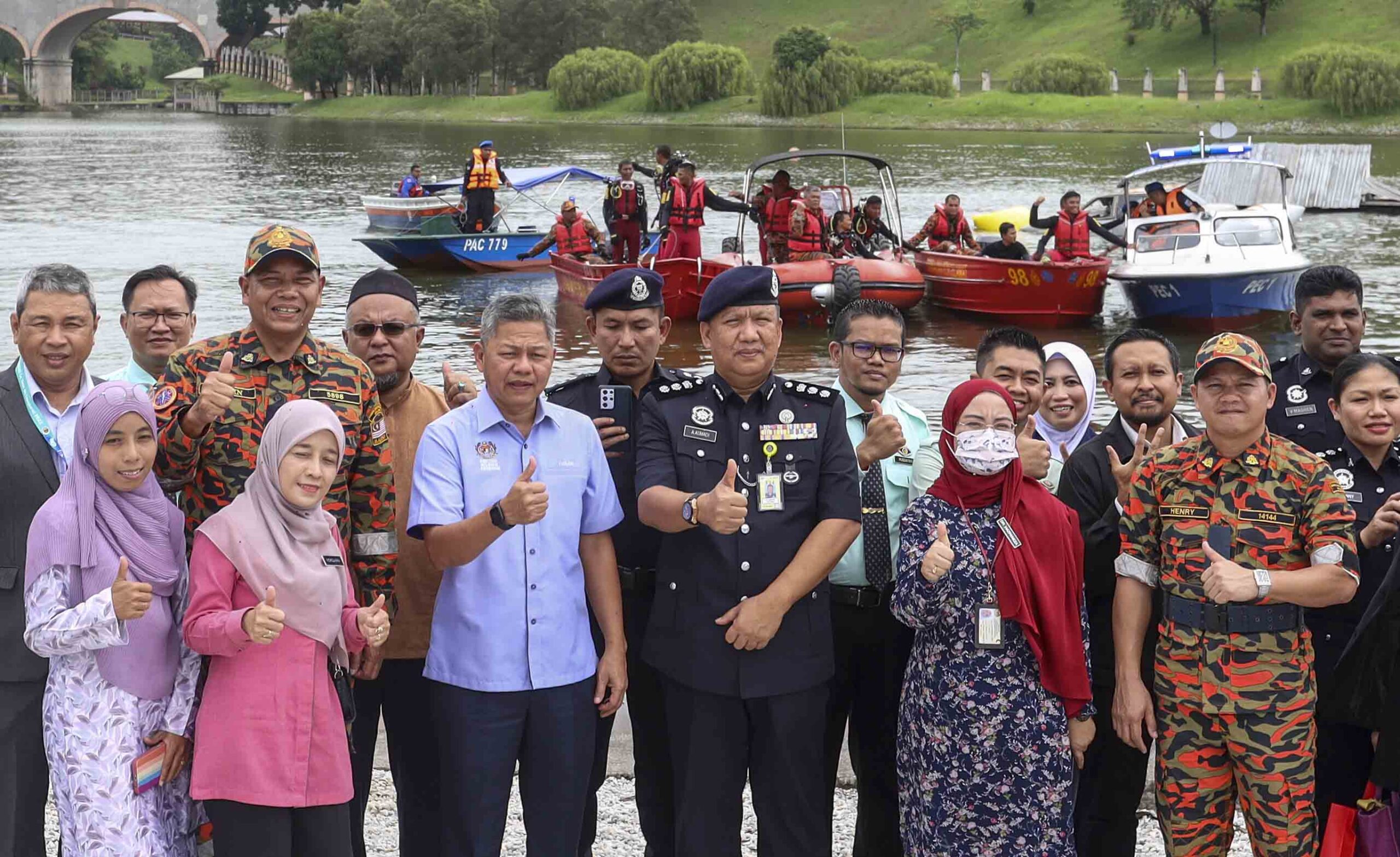 Bomba Putrajaya Siap Sedia Bantu Negeri Terjejas Banjir