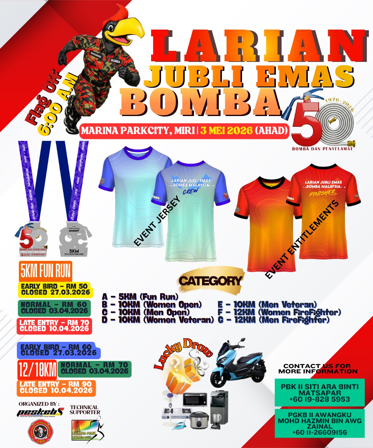 LARIAN JUBLI EMAS 50 TAHUN SARAWAK