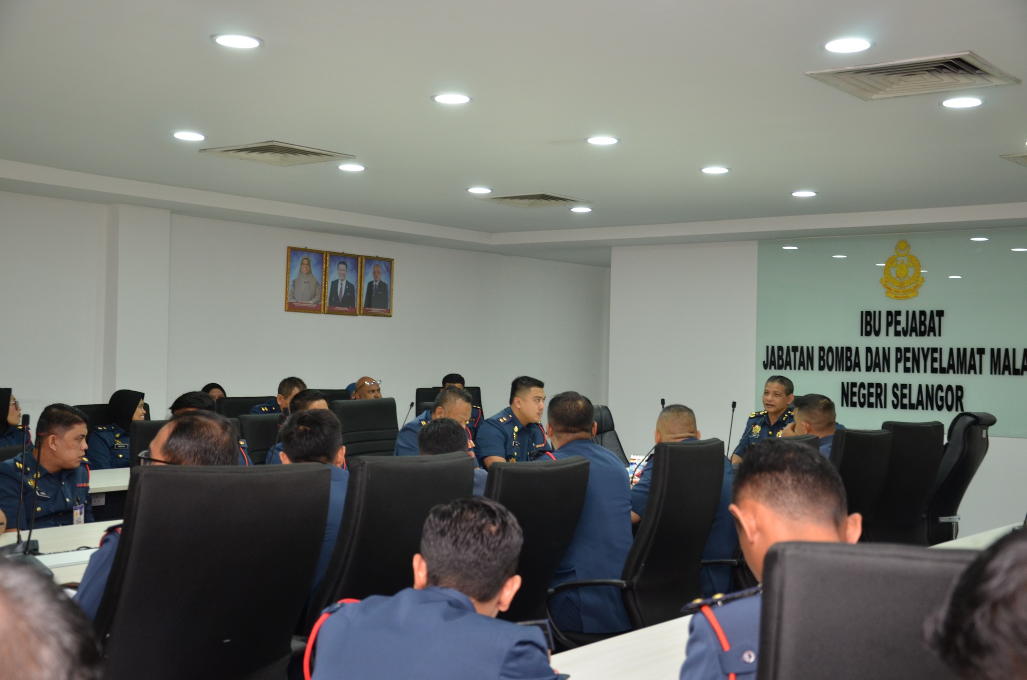 MAJLIS PENYERAHAN NOTA SERAH DAN TERIMA TUGAS KETUA BALAI JBPM NEGERI SELANGOR