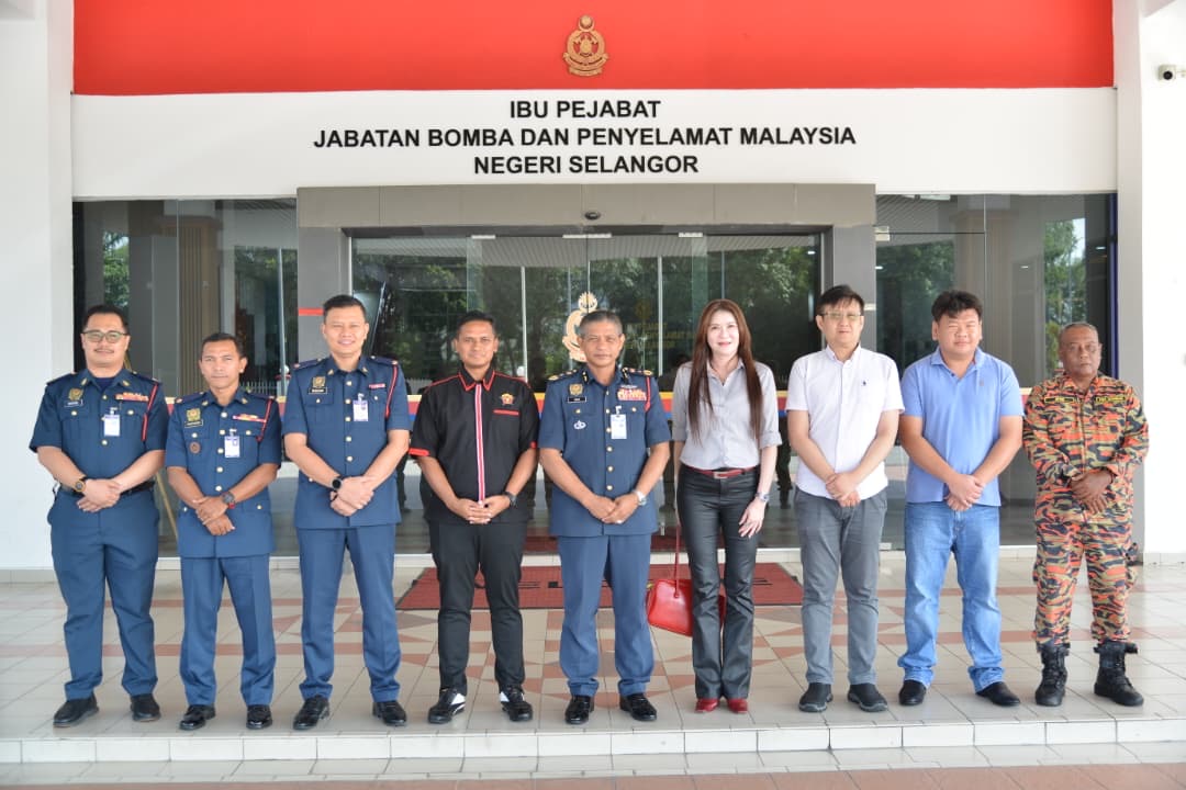 LAWATAN KERJA PASUKAN BOMBA SUKARELA PBS GOMBAK
