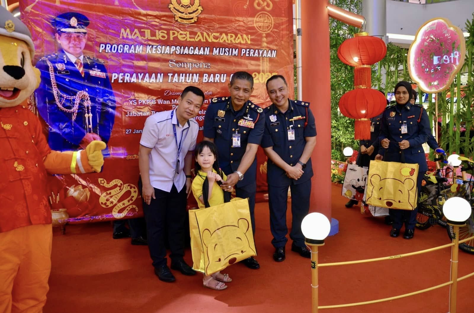 MAJLIS PELANCARAN PROGRAM KESIAPSIAGAAN MUSIM PERAYAAN TAHUN BARU CINA 2025 JABATAN BOMBA DAN PENYELAMAT MALAYSIA NEGERI SELANGOR