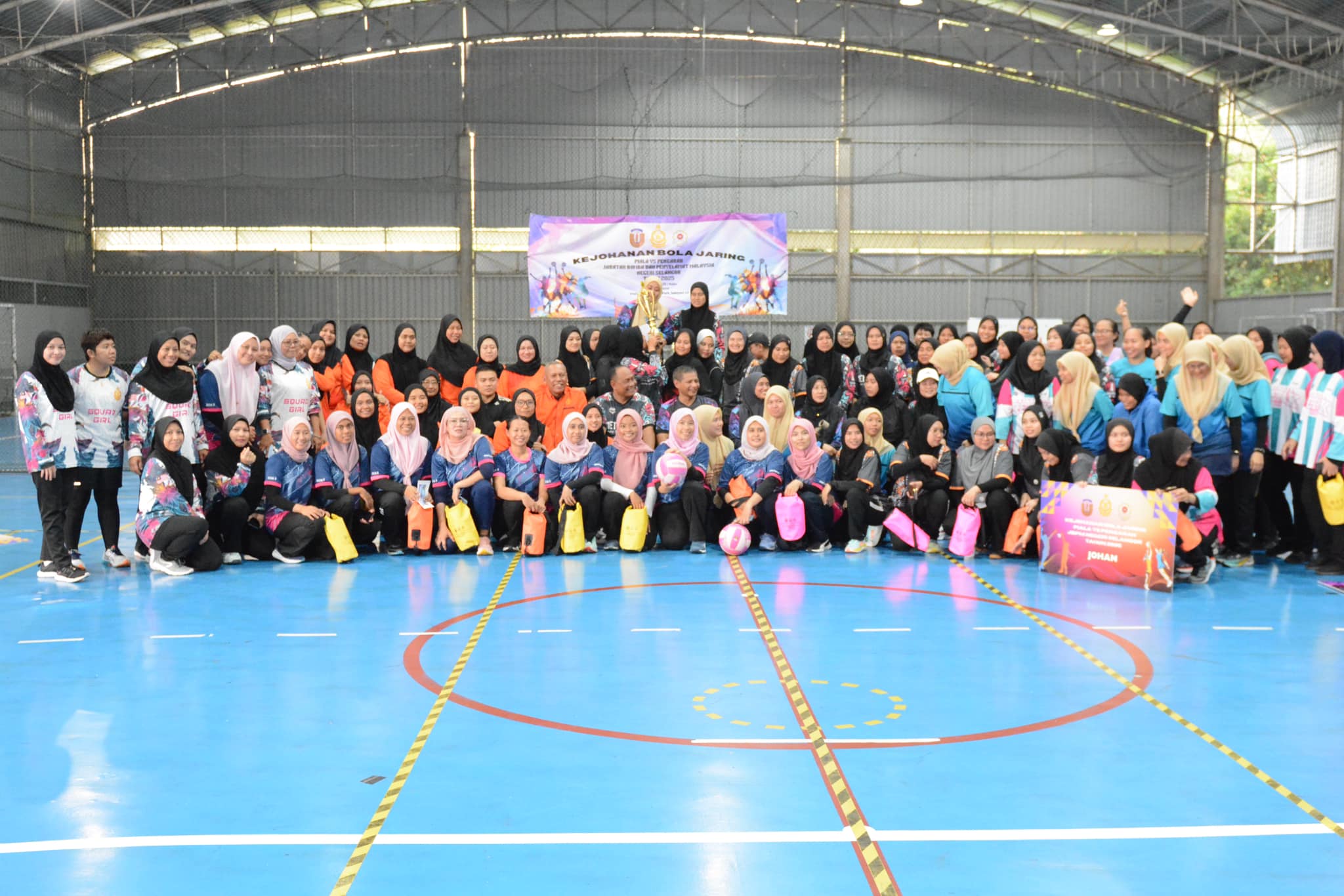 MAJLIS PENUTUP KEJOHANAN BOLA JARING PIALA YS PENGARAH JBPM NEGERI SELANGOR TAHUN 2025