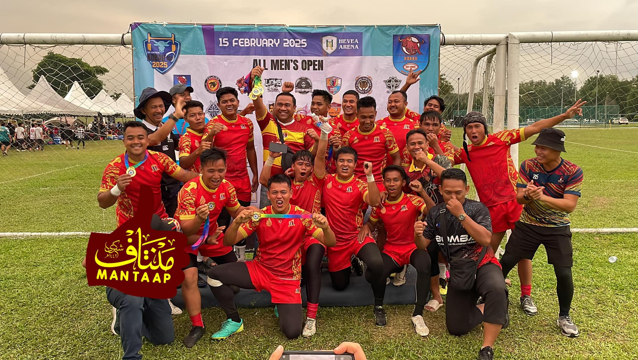 SELFIRE RUGBY CLUB JUARA KATEGORI BOWL KEJOHANAN RAGBI KOBOU 10’s EDISI PERTAMA