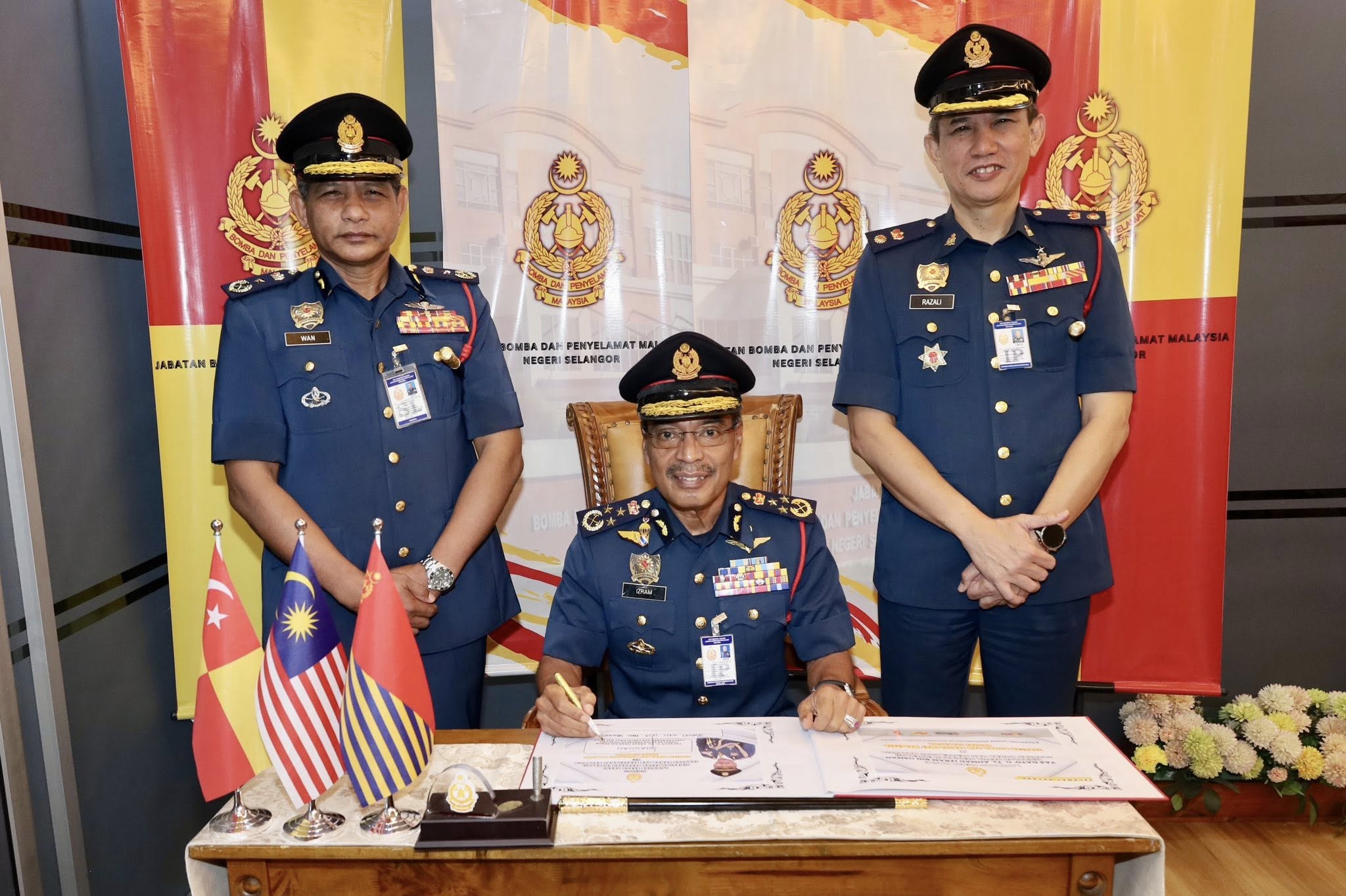 majlis lawatan kerja rasmi timbalan ketua pengarah OPERASI 1