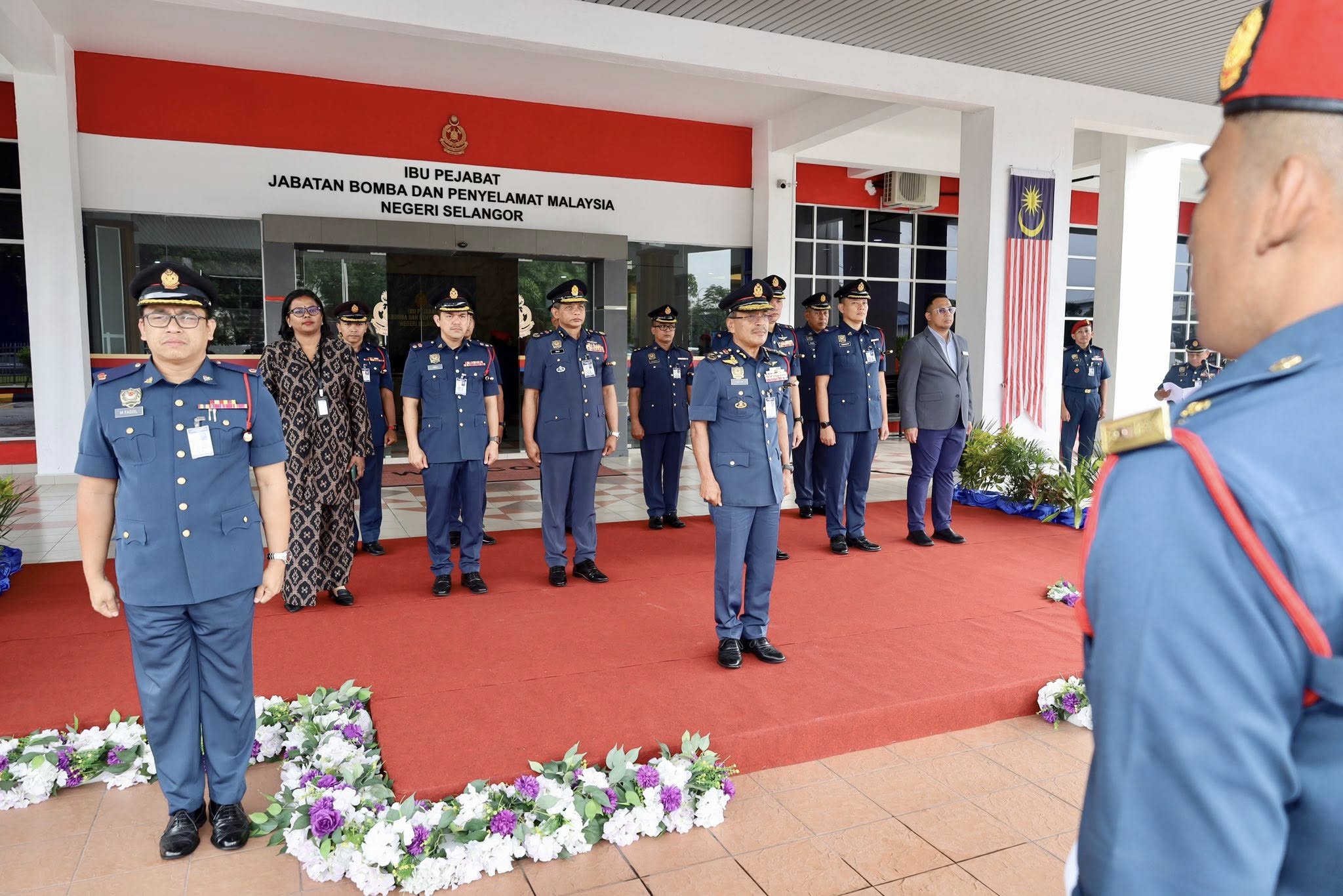 majlis lawatan kerja rasmi timbalan ketua pengarah OPERASI 3