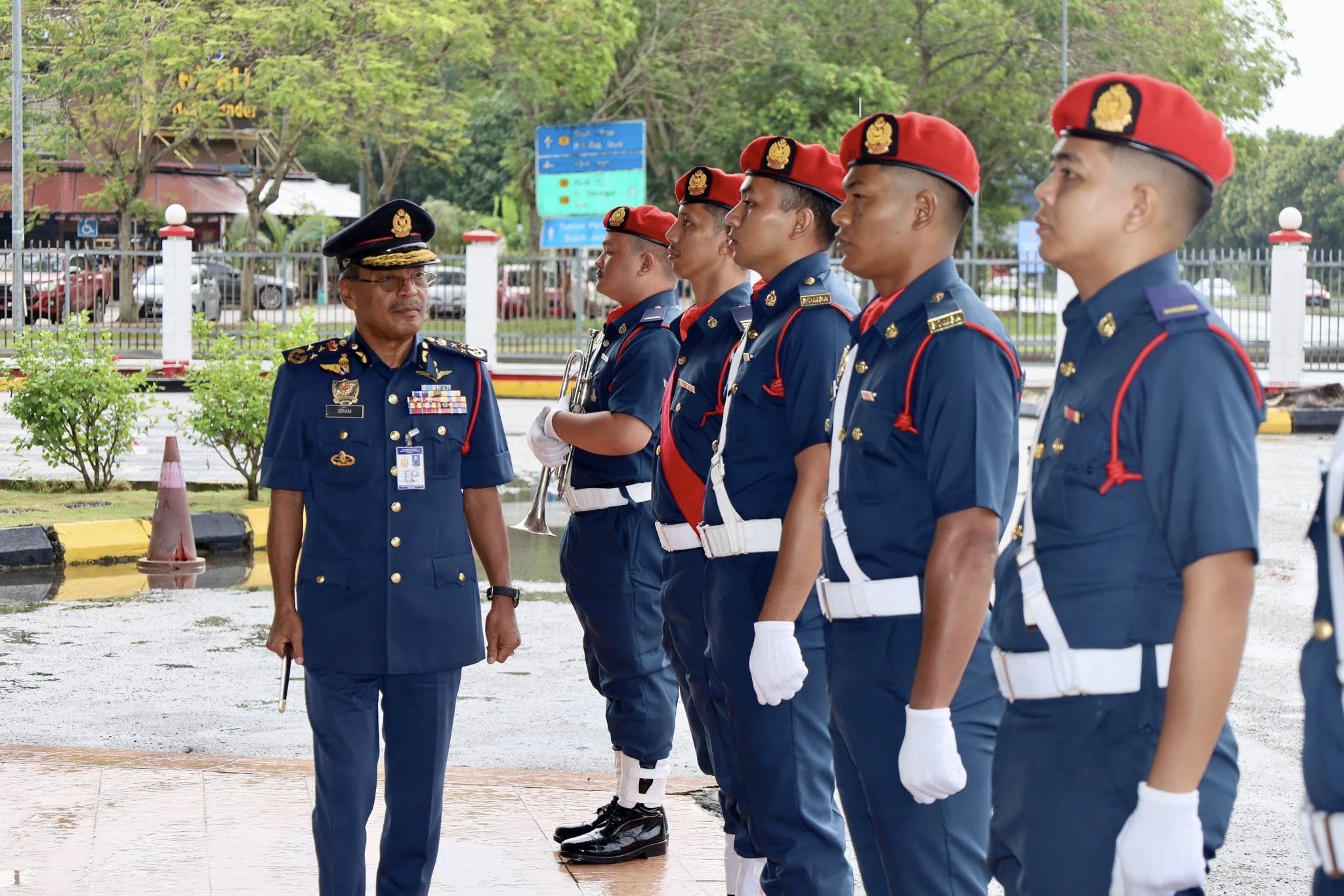 majlis lawatan kerja rasmi timbalan ketua pengarah OPERASI 4