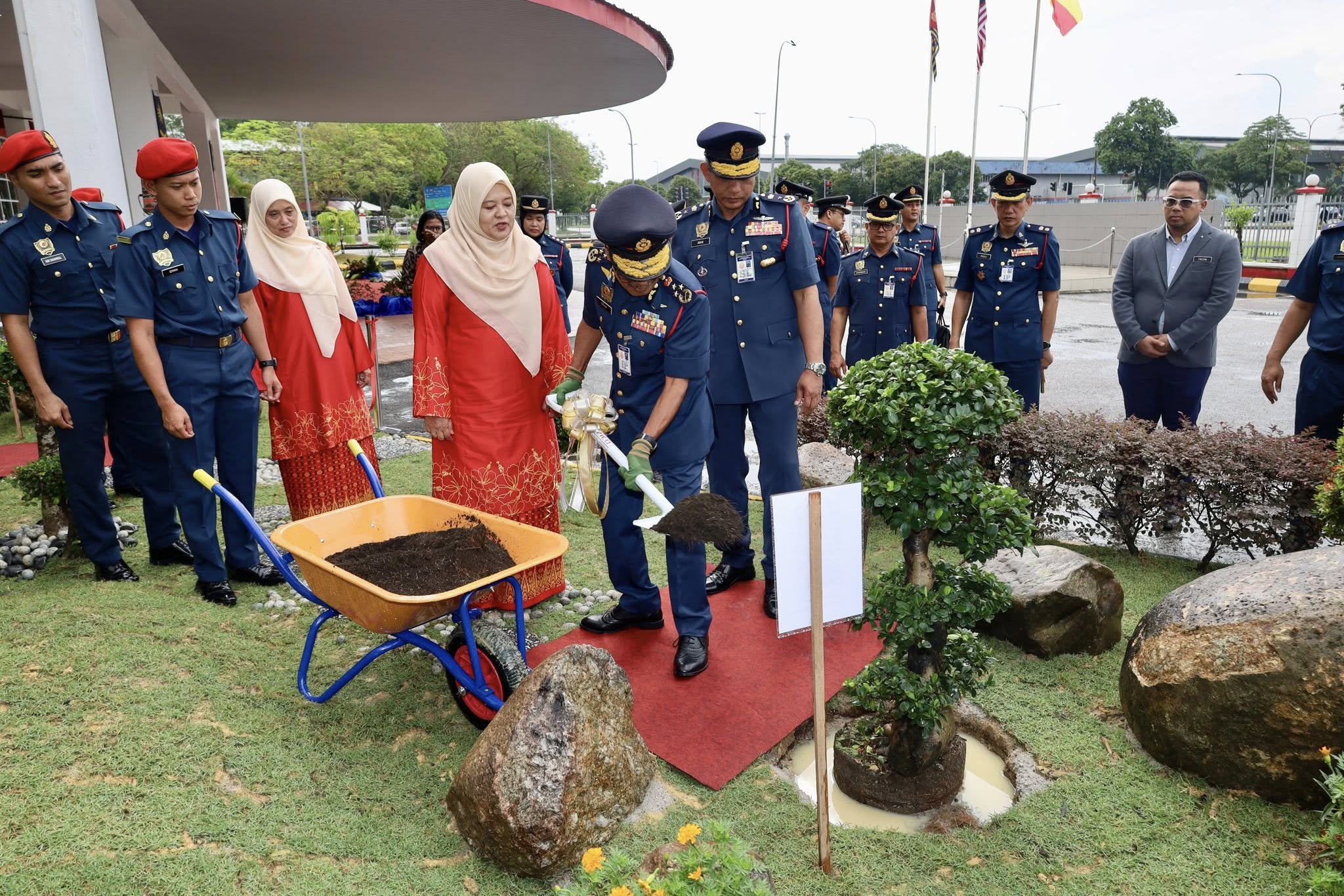 majlis lawatan kerja rasmi timbalan ketua pengarah OPERASI 6