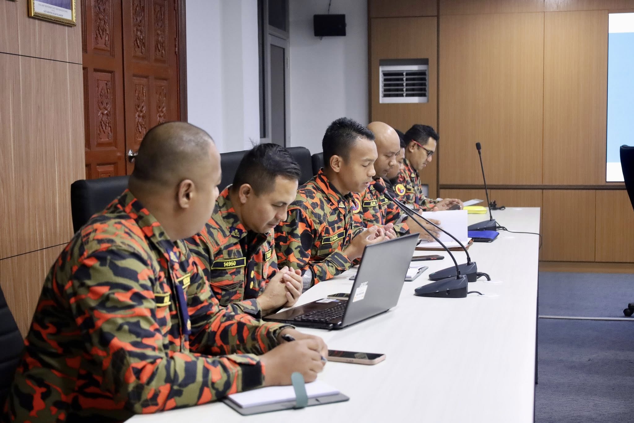 mesyuarat pengurusan jabatan bomba 5
