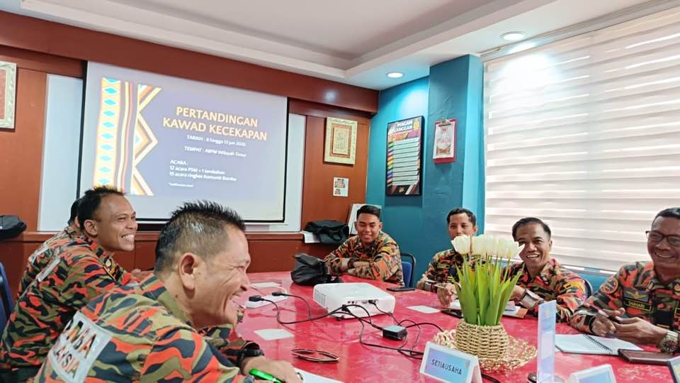 mesyuarat penyelarasan kawad kecekapan 4