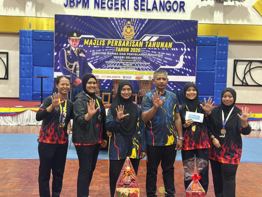 pertandingan ping pong wanita JBPM selangor 2