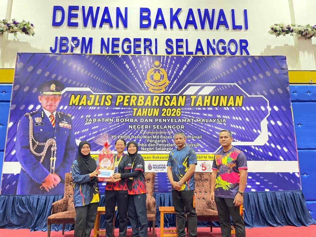 pertandingan ping pong wanita JBPM selangor 3