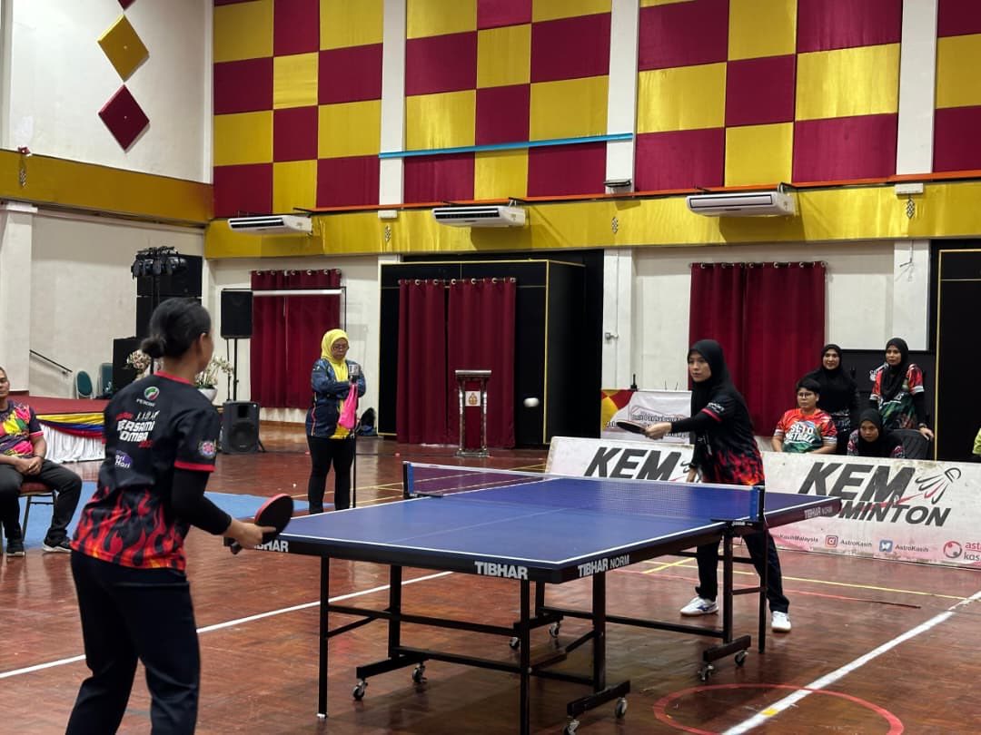 pertandingan ping pong wanita JBPM selangor 5