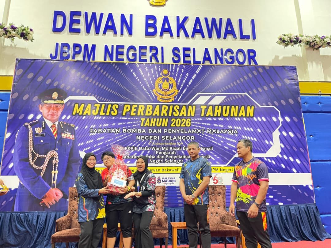 pertandingan ping pong wanita JBPM selangor 6