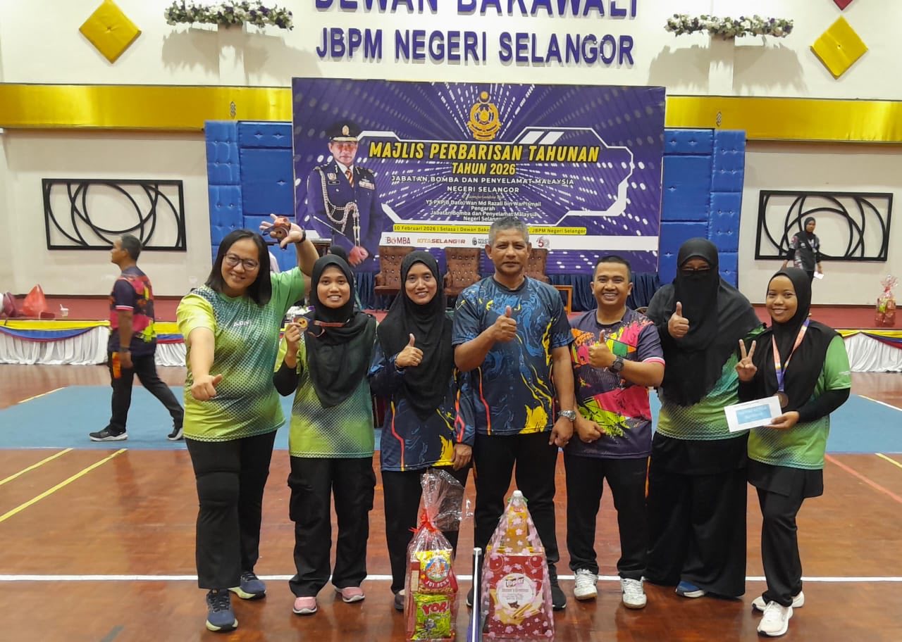 pertandingan ping pong wanita JBPM selangor 9