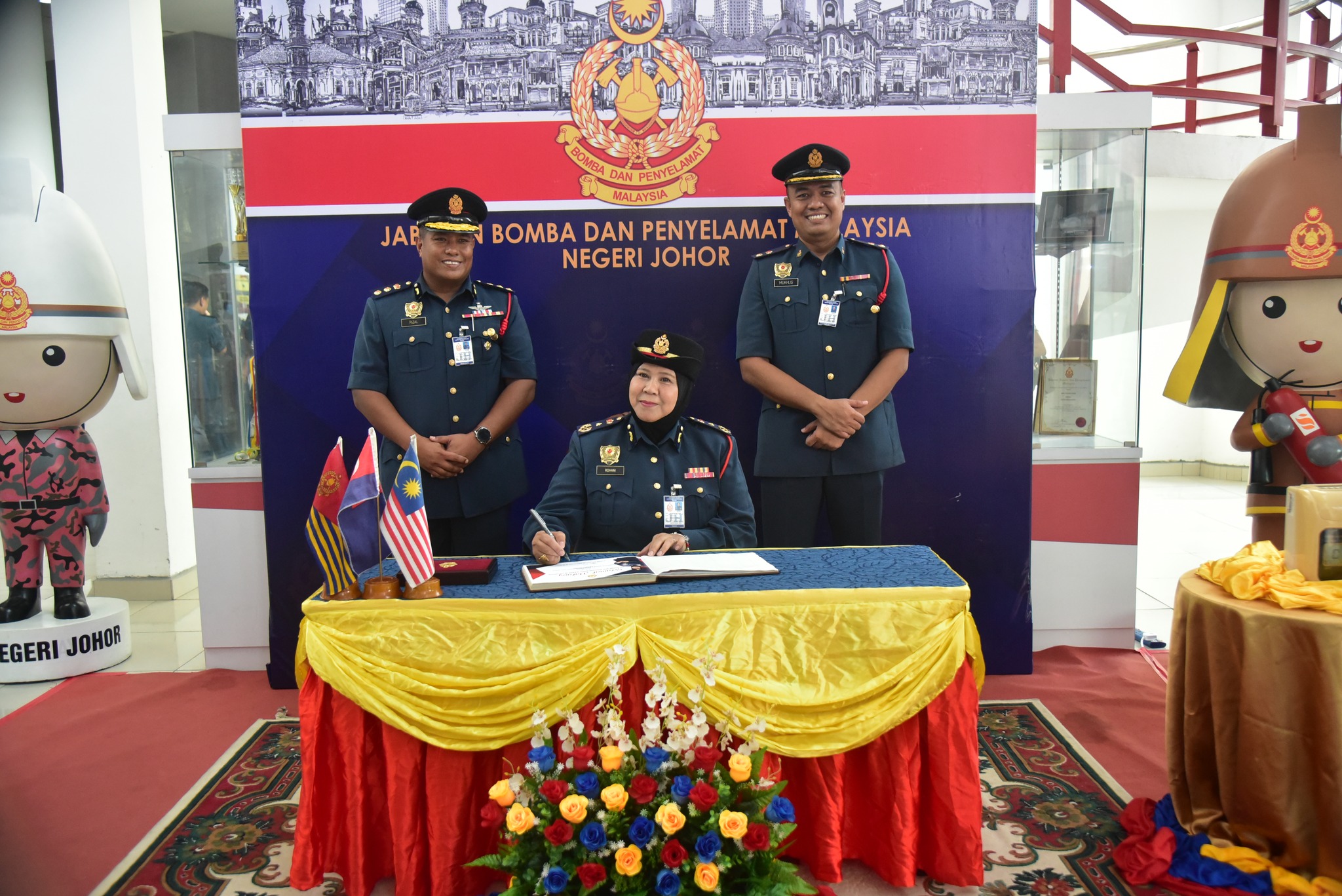 MAJLIS SAMBUTAN KETIBAAN PENGARAH JBPM NEGERI JOHOR