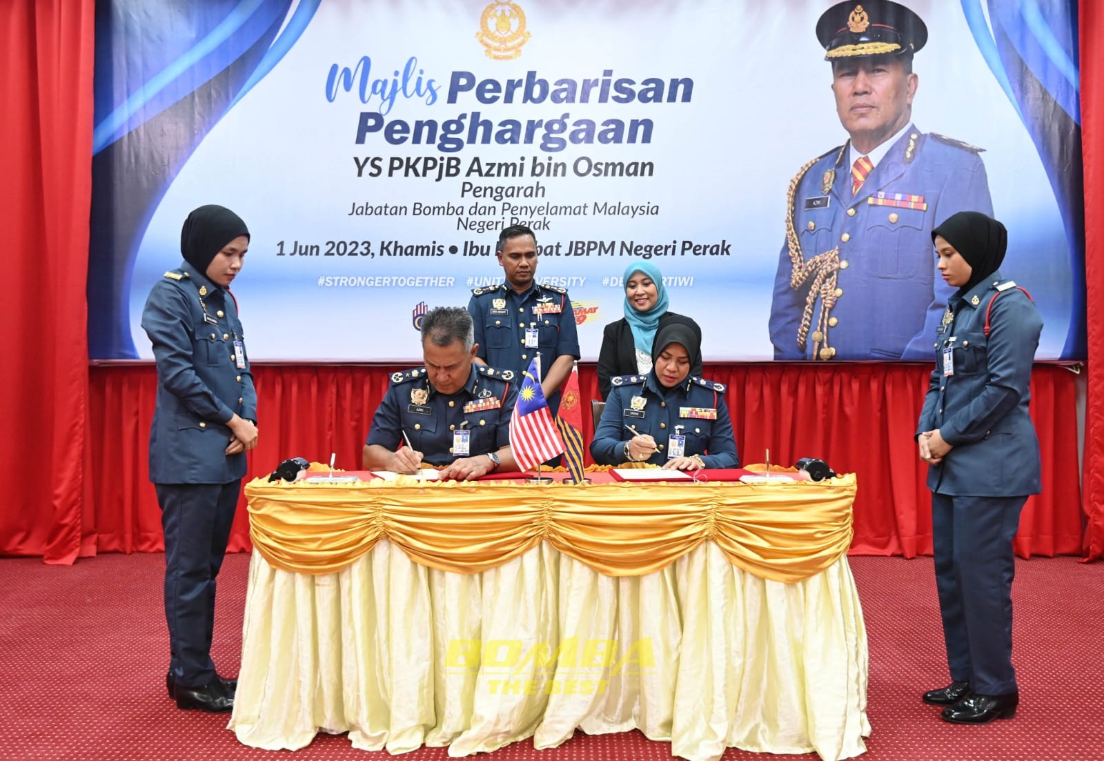 Majlis Penyerahan Nota Serah Tugas Pengarah JBPM Negeri Perak