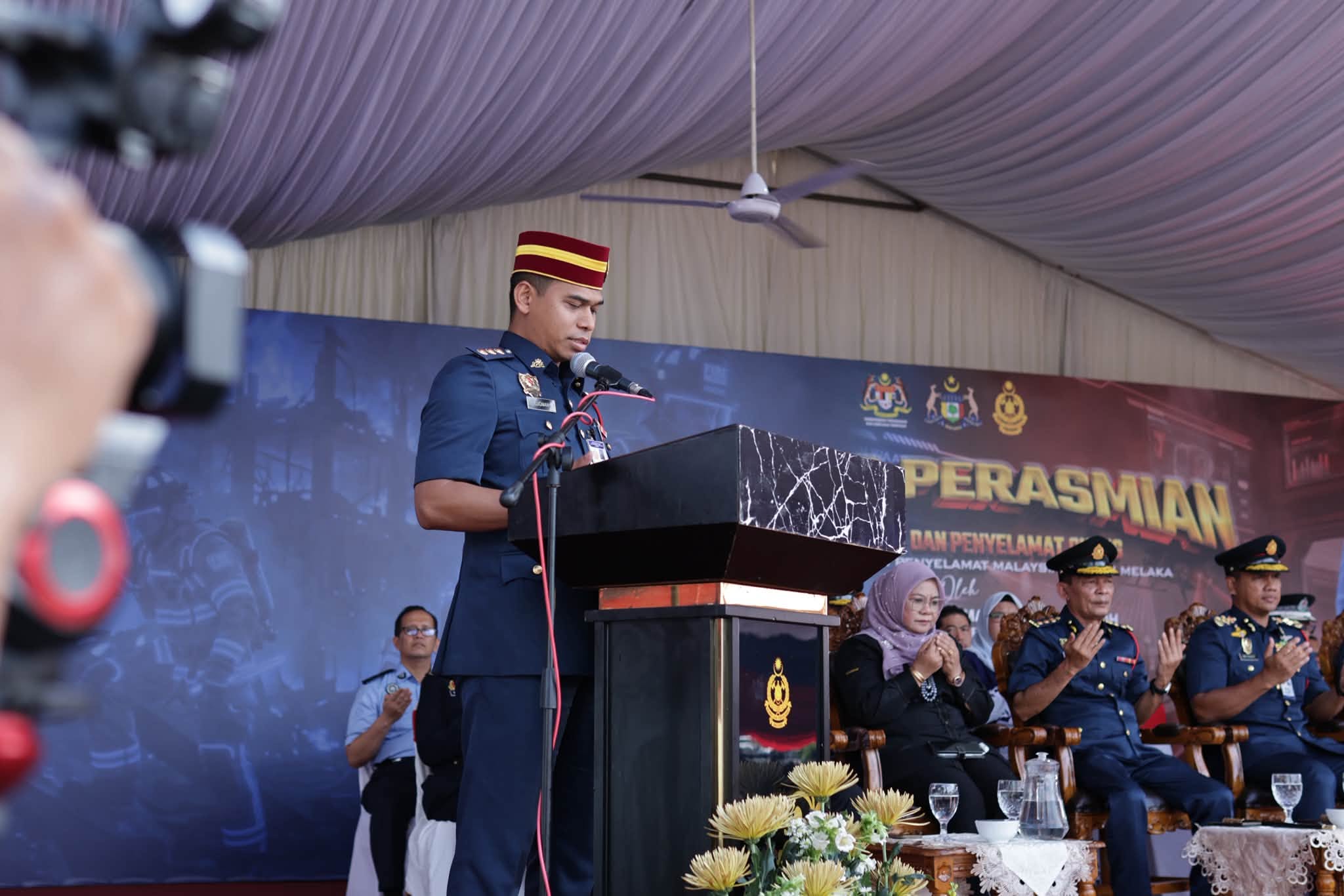 MAJLIS PERASMIAN BALAI BOMBA DAN PENYELAMAT CHENG 14