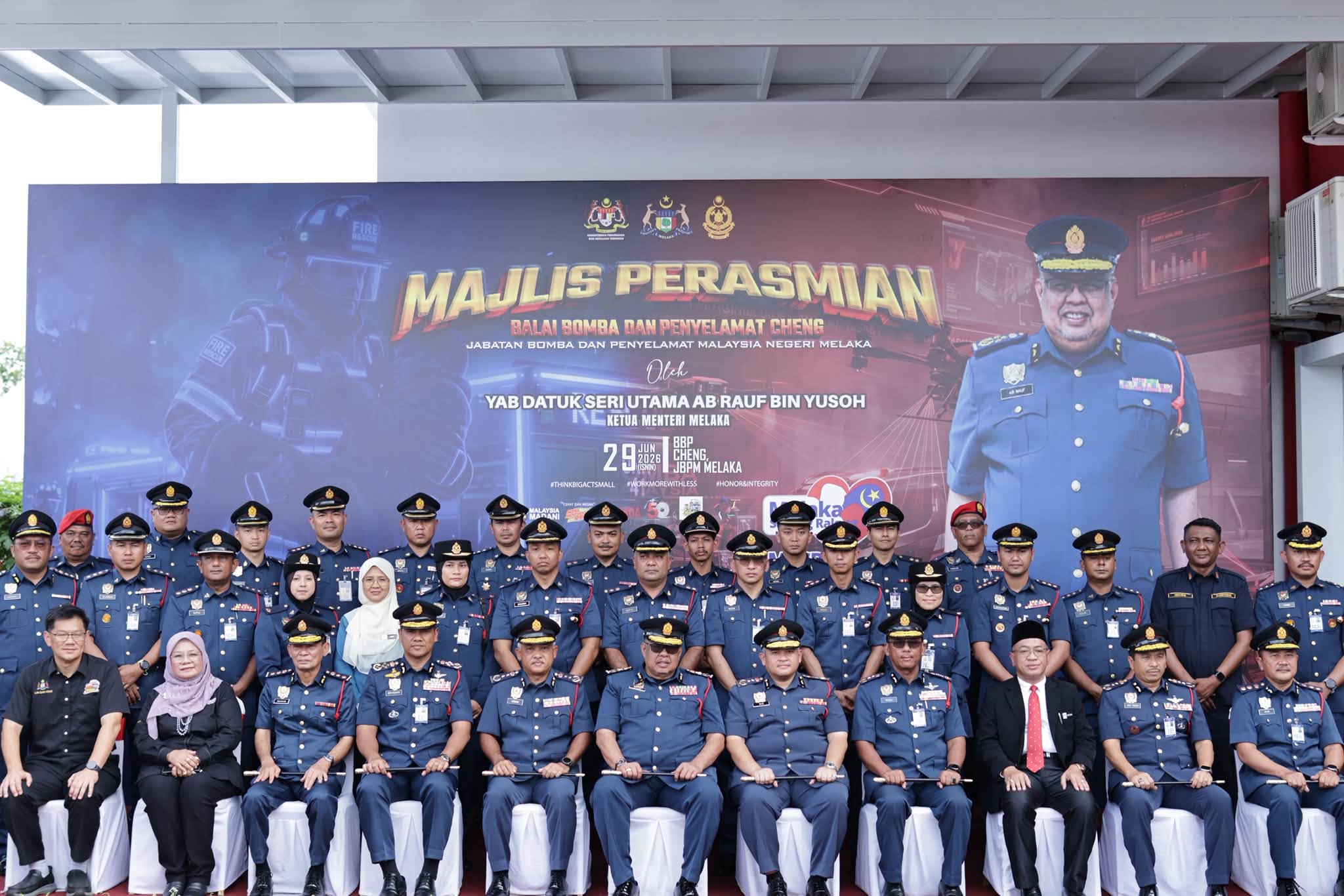 MAJLIS PERASMIAN BALAI BOMBA DAN PENYELAMAT CHENG 3